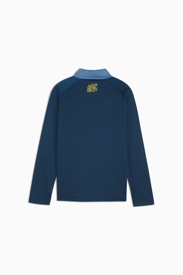 Neymar JR "BNA" Quarter-Zip 2.0 Youth, Marine Blue-Pelé Yellow, extralarge-GBR